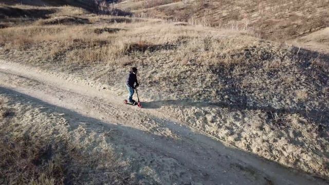 Самодельный электросамокат Вжик и бездорожье :) смотреть онлайн