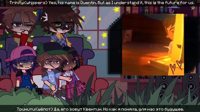 [🇬🇧/🇷🇺] Реакция Привет Сосед/ Reaction Hello Neighbor | Gacha club | 2/??? + лор смотреть онлайн