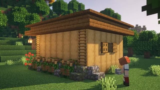 Minecraft | How to Build a Simple Survival House | Starter House смотреть онлайн