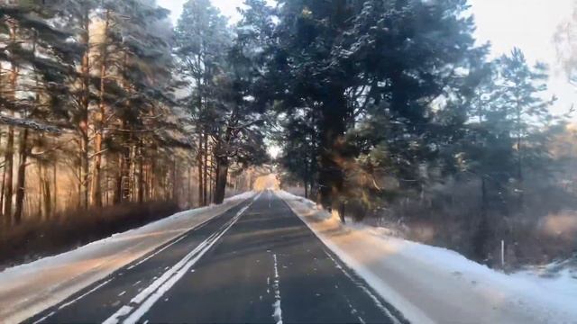 Зимняя дорога как в сказке ?????? смотреть онлайн