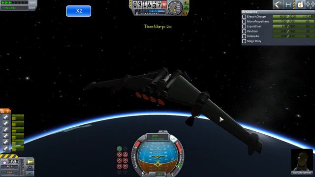 KSP.  Awesome Spaceplane. Отличный космолет.