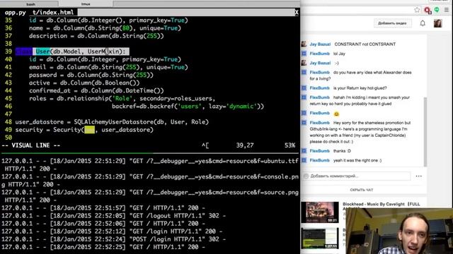 Live Coding Sunday #2 -- Building an idea note-taking app in python // episode 2 смотреть онлайн