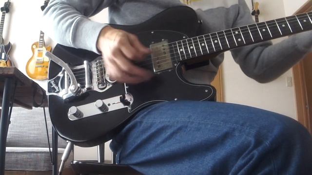 K＆M Guitars Labor Telecaster Model with Bigsby B16 And Vintage Widerange Humbucer Demo смотреть онлайн