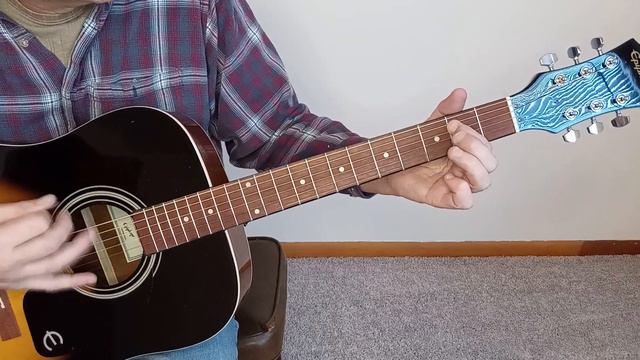 Johnny Cash Folsom Prison Blues guitar lesson Easy 3 chords смотреть онлайн