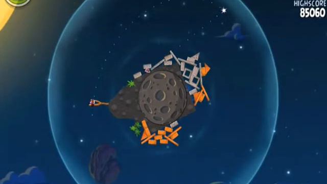 Angry Birds Space - Theme 1 (Pig Bang) Level 1-21 - 1-25 3 Stars Walkthrough (Rovio) смотреть онлайн
