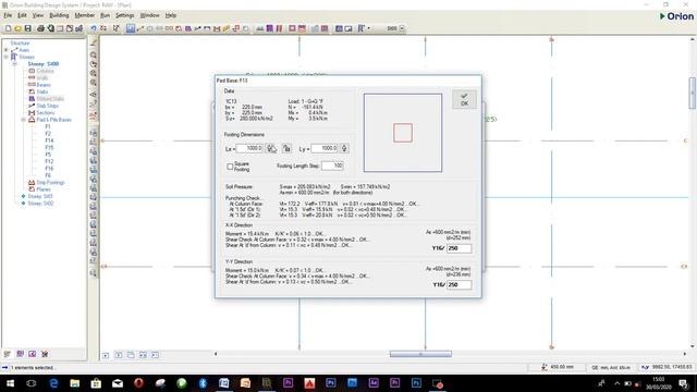 Design of PAD FOOTING using CSC ORION - complete tutorial with detailing. смотреть онлайн