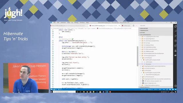 Hibernate Tips 'n' Tricks. JUGH-Treffen am 26. September 2019 mit Thorben Janssen смотреть онлайн