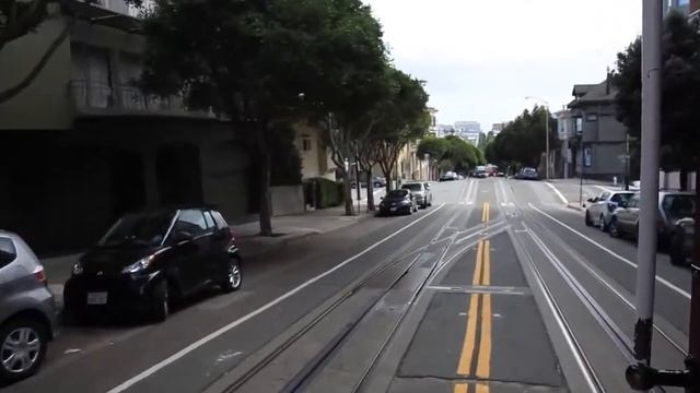 Знаменитый трамвай Сан-Франциско | Famous cable car in San Francisco смотреть онлайн