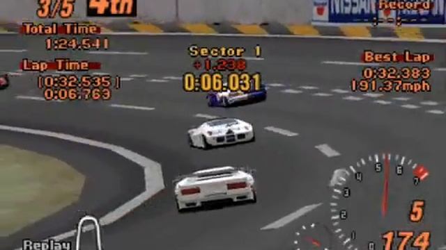 Gran Turismo 2: Ford GT90 Gameplay смотреть онлайн