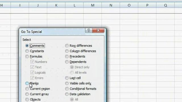 Excel 2007 - Removing blank rows смотреть онлайн