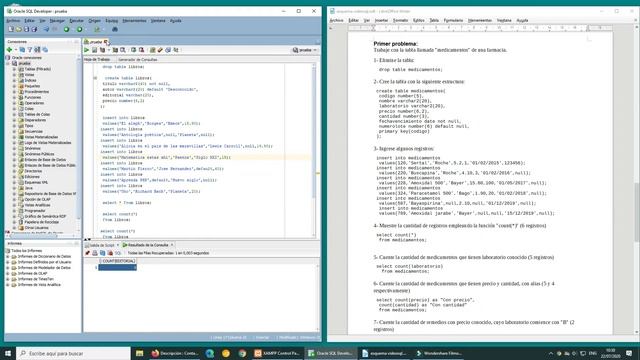 Curso de Oracle: Contar registros (count) смотреть онлайн
