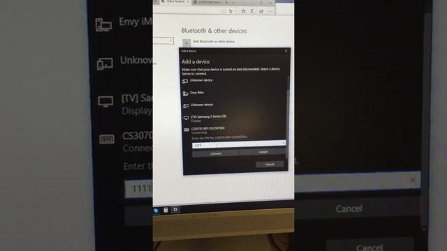 Pair a Zebra / Motorola CS3000 / CS3070 with Windows 10 смотреть онлайн
