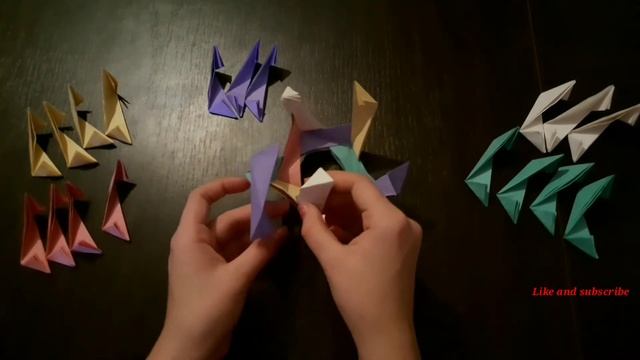 ⚽ Dodecahedron origami ⚽ Додекаедр з паперу ⚽ смотреть онлайн
