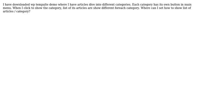 Wordpress: How to chang preview of list of articles of one category? смотреть онлайн