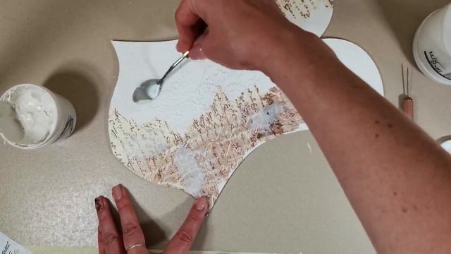 МК по миксмедийному панно. Часть 1