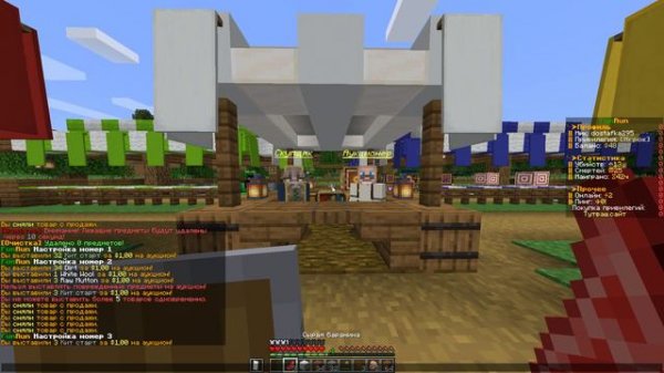 Настройка плагина AuctionHouse (ограничения слотов продаж для привелегий)