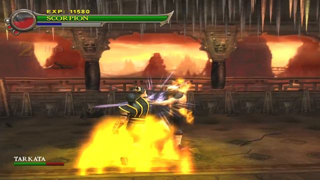 SOUL TOMBS (Scorpion Story Part 8) - Mortal Kombat Shaolin Monks |HARD 1080P Gameplay смотреть онлайн