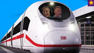 Наш ПОЕЗД Едет на Станцию Как ИГОРЬ управляет симулятором ПОЕЗДА Видео для детей