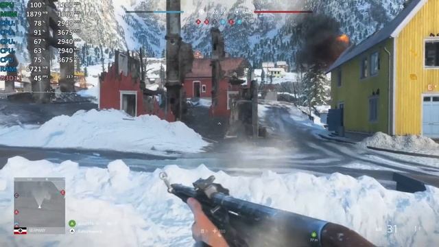 Battlefield V - Ryzen 3 2200G Vega 8 Review - Stock & Overclocked - Gameplay Benchmark Test смотреть онлайн