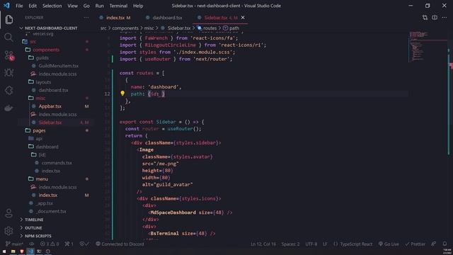 Discord Dashboard with Next.js & Express #18 смотреть онлайн
