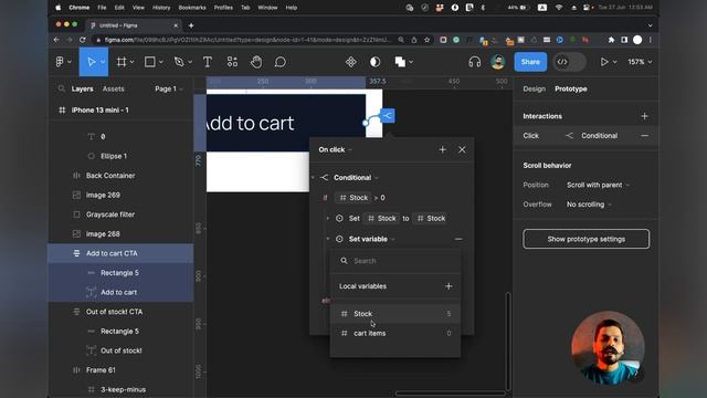 figma conditional prototyping if else by graphics guruji by graphics guruji смотреть онлайн