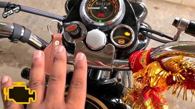 BS6 Royal Enfield WARNING Indicator कैसे काम करता है? | Malfunction, Low Fuel & ABS Indicator смотреть онлайн