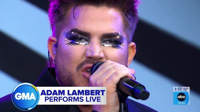 Adam Lambert - Holding Out for a Hero - Best Audio - Good Morning America - March 1, 2023 смотреть онлайн