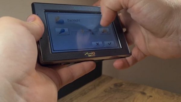 The Mio C520 - vintage GPS tech