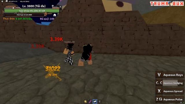 King Legacy | FishMan Karate Được Admin Làm Lại Toàn Bộ Chiêu Thức Cực Khủng Đánh Sea Và Hydra Ngon смотреть онлайн