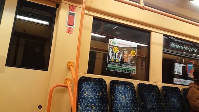 Киевское метро. Сирецко-Печерская ветка. Перегон Позняки-Осокорки смотреть онлайн