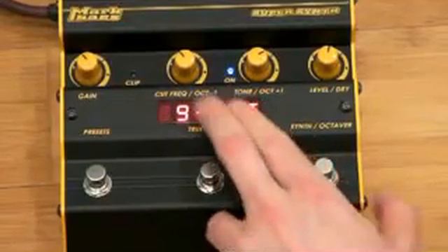 Markbass Super Synth Guitar Synth Pedal смотреть онлайн