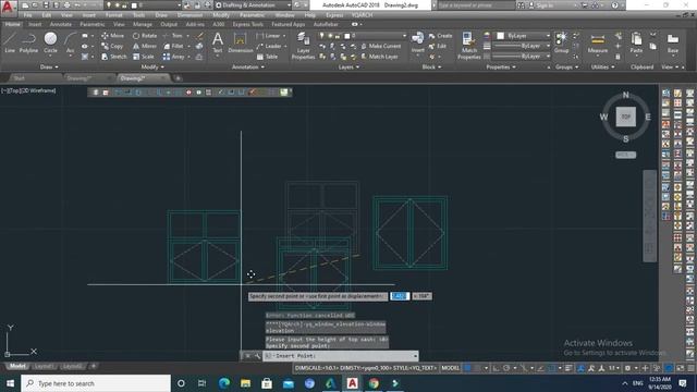 how to use yqarch for doors style | door window | yqarch elevation curtain wall in Autocad смотреть онлайн