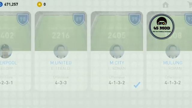 PES 2019 Mobile patch new miniface version 3.1.1 | No root | 45 mod смотреть онлайн