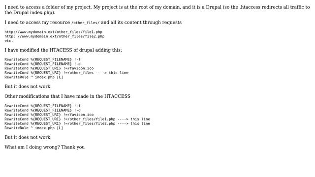 Drupal: Access to folder files without redirect to drupal index смотреть онлайн