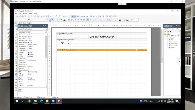 Membuat Report Laporan Menggunakan Fast Report di Delphi 10 4 смотреть онлайн