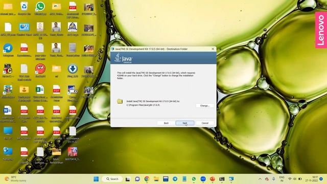 How to Install JDK 17 on Windows 11 | Venugopal Narsingoju смотреть онлайн