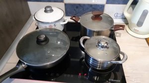 индукционная плита работает импульсами