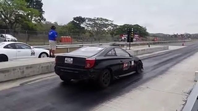 Celica GT-S(El Cuervo) ET 12.92 secs 1/4 mile - R9kTuned смотреть онлайн