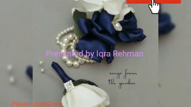 Matching Groom's Boutonniere And Bride's Wrist Flower Collection.... смотреть онлайн