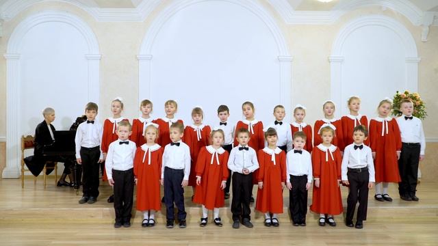 Младший хор АДПК "ОКТОИХ" - Снежная песенка смотреть онлайн