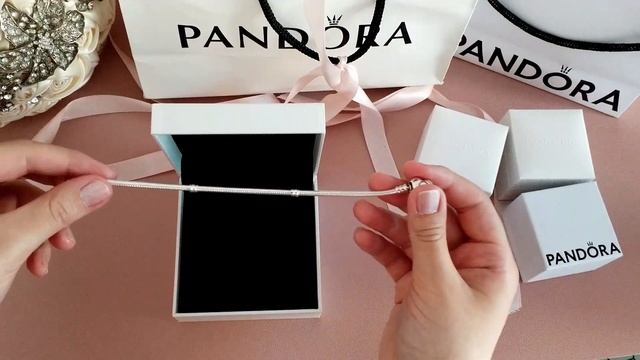 Pandora Unboxing | DEMONSTRATION OF BRACELET AND COMPLETE CHARMS ? смотреть онлайн