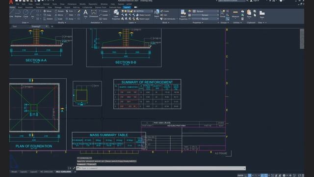 Tool Draw Foundation in Autocad using C# MVVM WPF смотреть онлайн