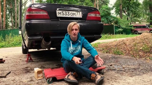 Ставим алюминиевые шайбы в подрамник Laurel C35! Работает или обман? смотреть онлайн