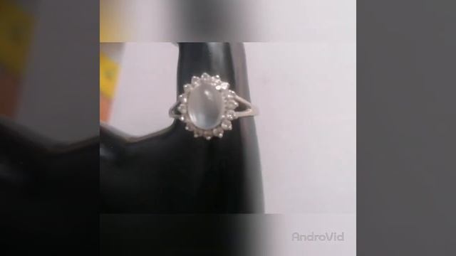 Кольцо классика. Серебро 925. Родировано. Англия лунный камень адуляр Цейлон смотреть онлайн