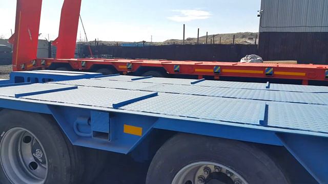 Низкорамный трал ЧЗПТ 935913, 5-ти осный, 60 тонн смотреть онлайн