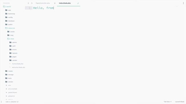 Laravel 5.3 tutorials #11 More about Views смотреть онлайн