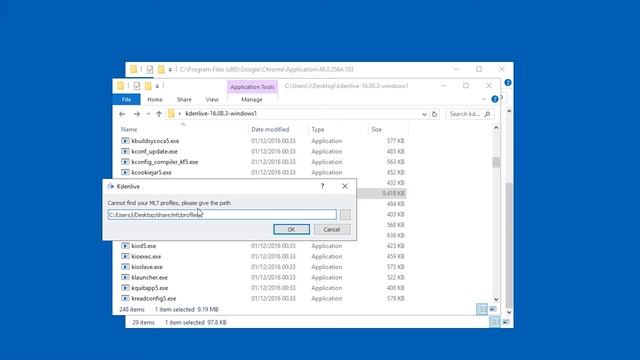 Kdenlive on Windows Bug 1: Crash on Start смотреть онлайн