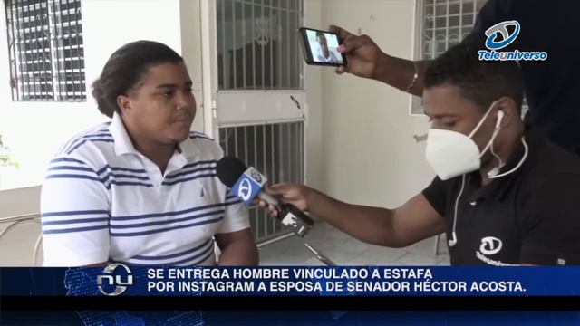 Se entrega hombre vinculado a estafa por Instagram a esposa de senador Héctor Acosta. смотреть онлайн