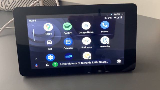 Android Auto on Raspberry Pi, integration with OpenAuto Pro смотреть онлайн