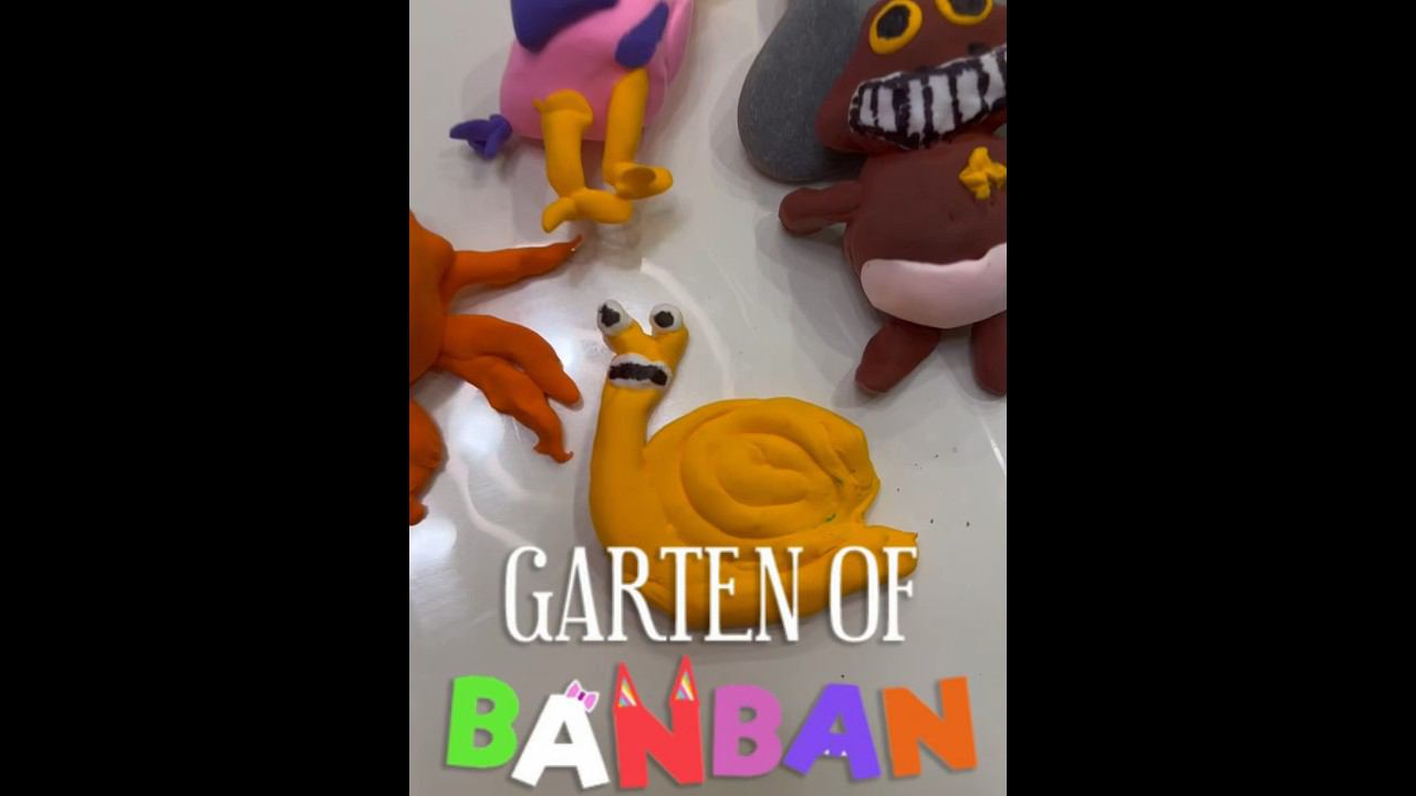Garten of BanBan лепим из пластилина #gartenofbanban #лепимизпластилина смотреть онлайн